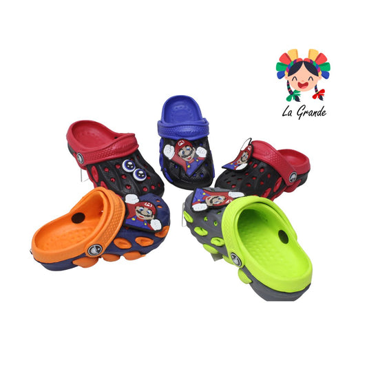 008BO Mario TOP SANDAL Colores Sandalia Infantil Para Niño