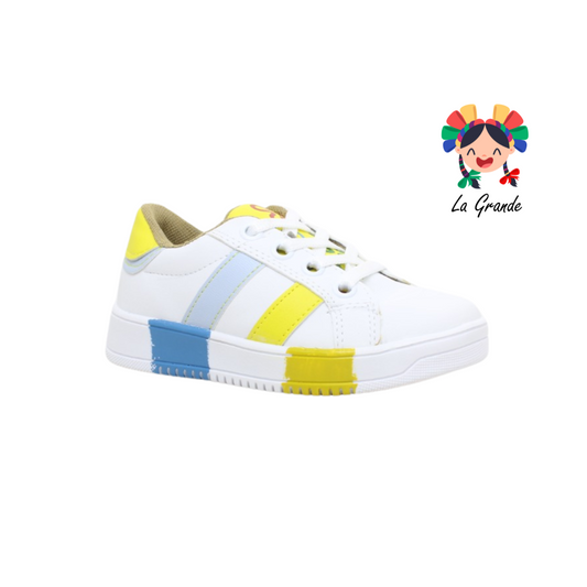 017 FRIDAYS Blanco amarillo BOB ESPONJA Tenis infantiles