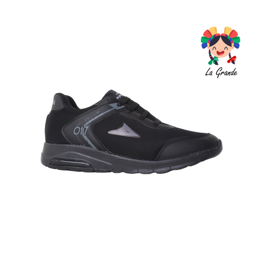 017 PRISMA Negro Negro Sintético Tenis Running para Caballero