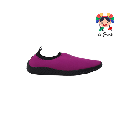 022 AQUALETAS Multicolor Textil Zapato Acuático para Niña, Niño, Dama, Joven y Caballero