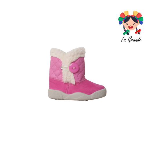 024 BABY´S MELY Rosa Textil Bota de Invierno para Bebé