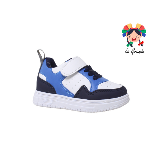 024 LON STAR Blanco Marino Rey Sint tenis Casual tipo choclo para Niño