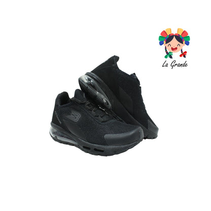 031D01W BOOST negro Tenis deportivo de válvula para Joven y Dama