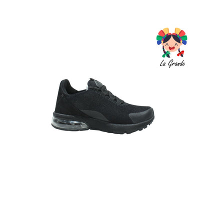 031D01W BOOST negro Tenis deportivo de válvula para Joven y Dama