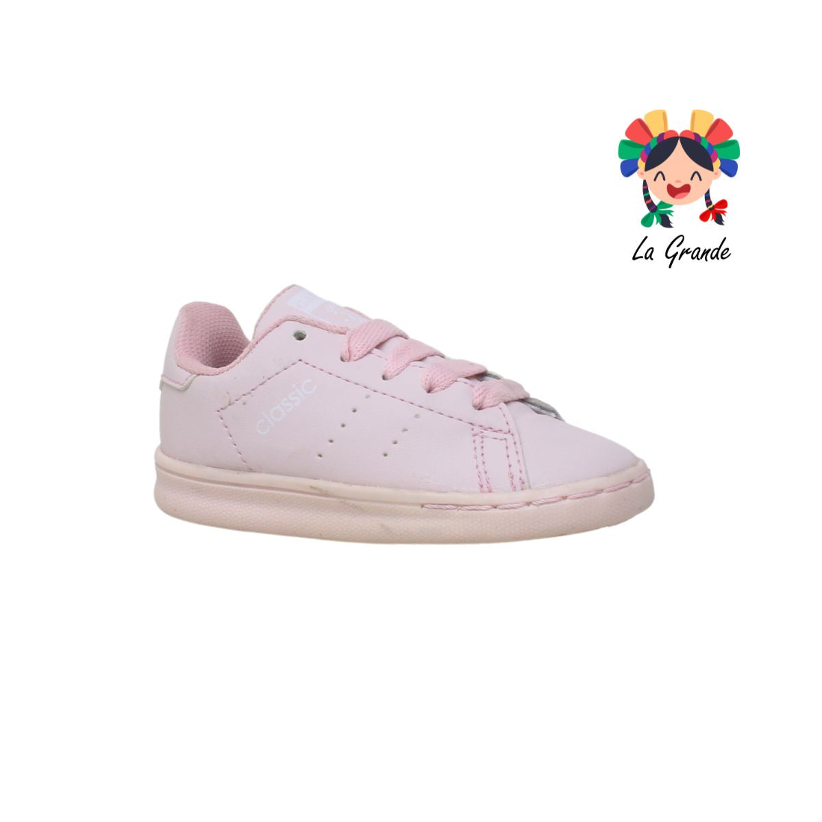 041 GATTUSO Rosa Sint Tenis Casual para Niña