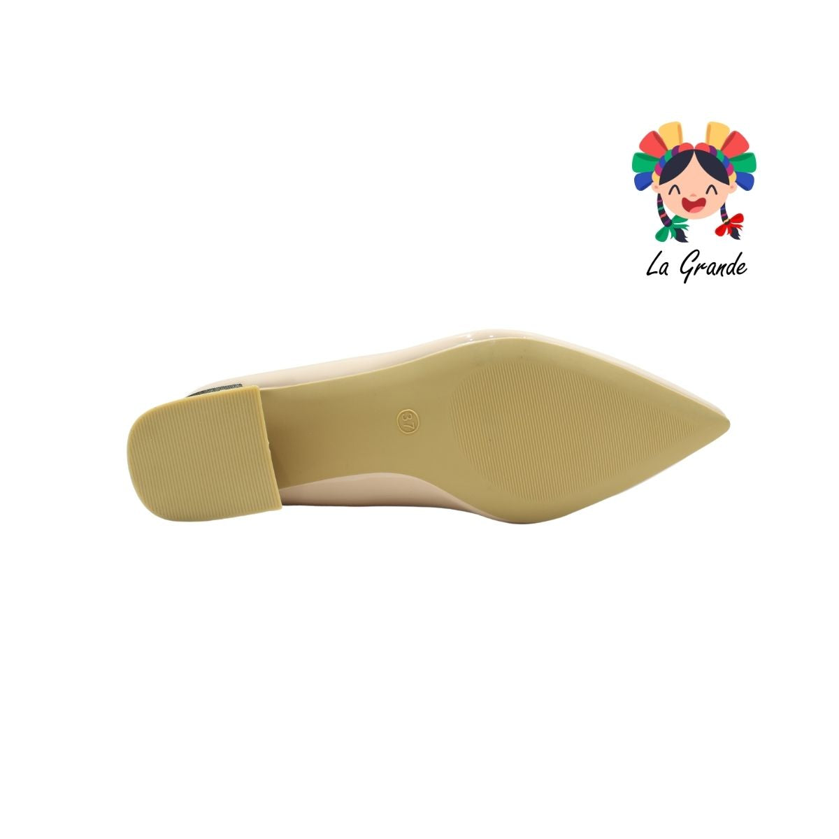 0515 VI LINE FASHION nude zapato de vestir casual para dama