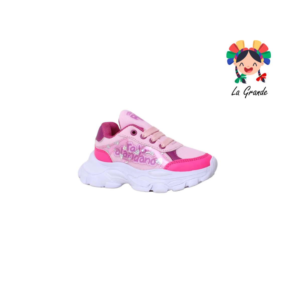 088 ROJO ARANDANO Rosa Fiusha Tenis para Niña