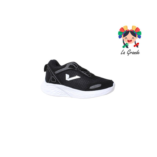 08 KIEV Negro blanco tenis deportivos para niño infantil