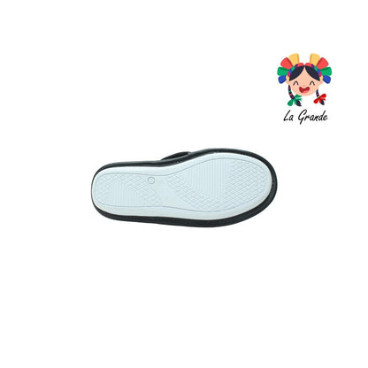 10087 STAHL negro pantufla para dama