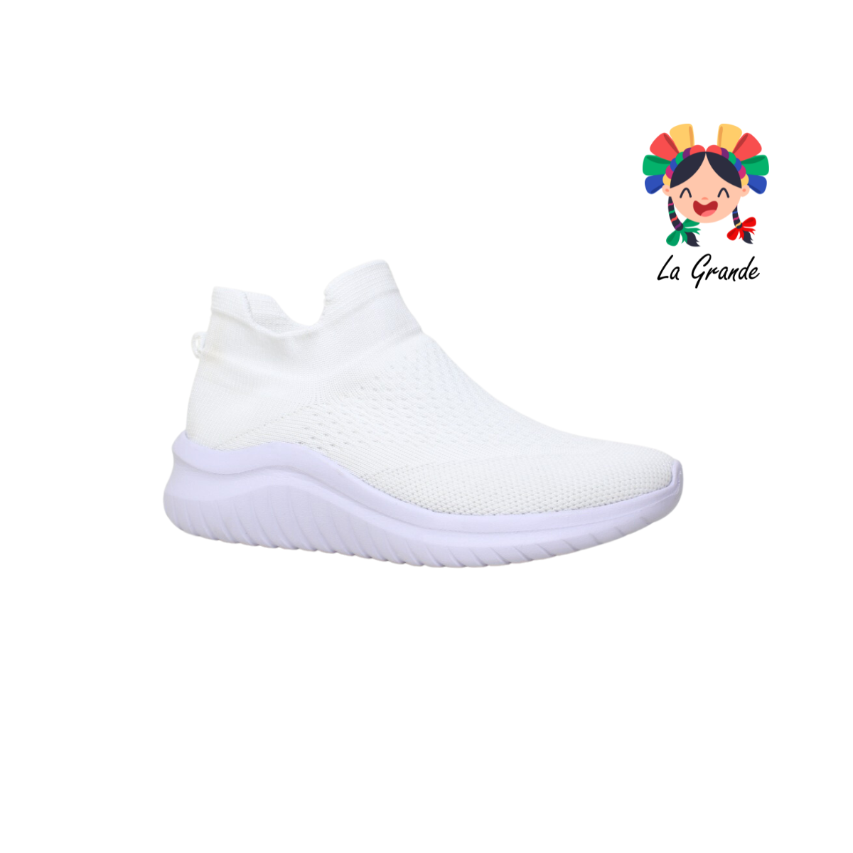 102 CAPIEL´SK Blanco Textil Tenis para Joven y Dama