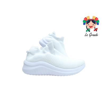 102 CAPIEL´SK Blanco Textil Tenis para Joven y Dama