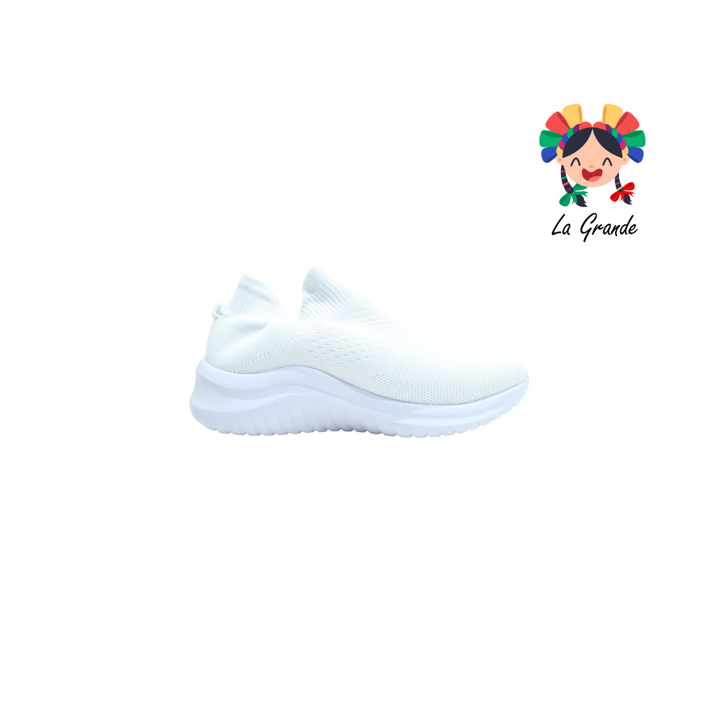 102 CAPIEL´SK Blanco Textil Tenis para Joven y Dama