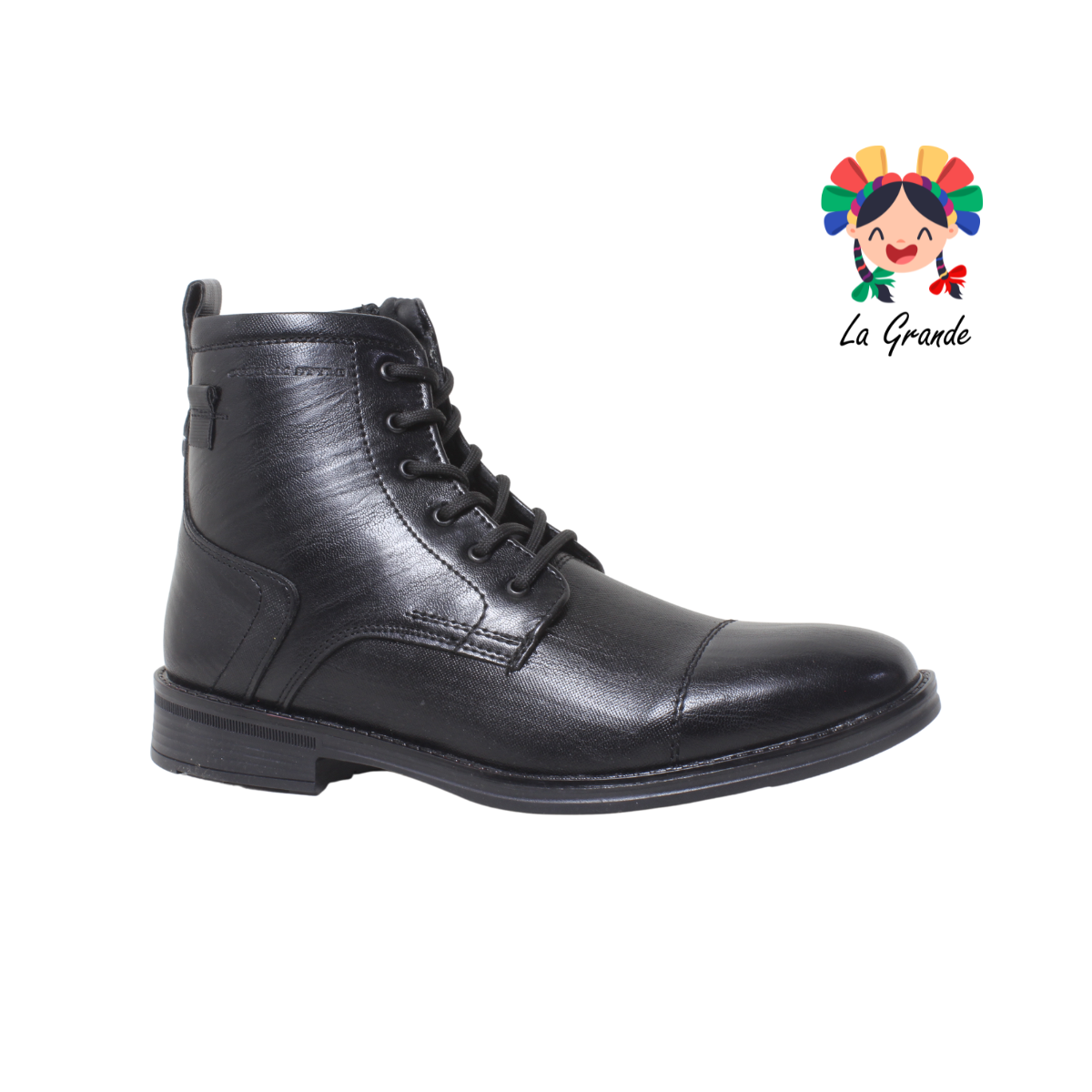 1053 CUSTOM Negro Lagar Bota casual para caballero