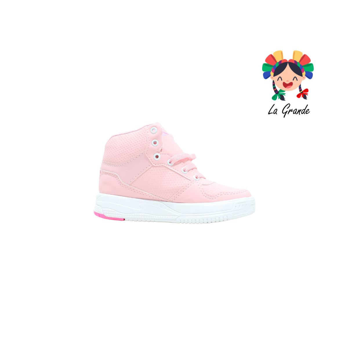 105 LUX-10 Rosa Sint Tenis Casual de botita para Niña