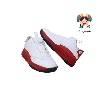 2013 PIRMAR Blanco Rojo Sint Tenis  con Sistema Ajustable Original para Niño y Niña