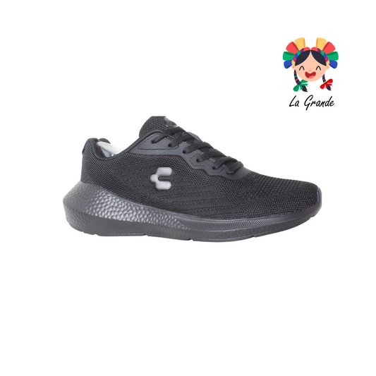 1086597 CHARLY Negro Negro Textil Tenis Deportivo para Caballero