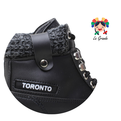 1150 TORONTO Negro bota para Dama