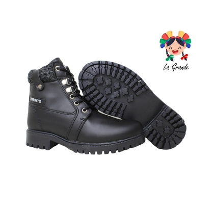 1150 TORONTO Negro bota para Dama