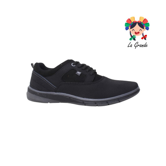 11834 RODRISAN Negro Gris Zapato Casual para Niño y Caballero