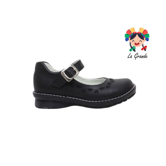 1355 DOMINIQ Negro Zapato Infantil Para Niña