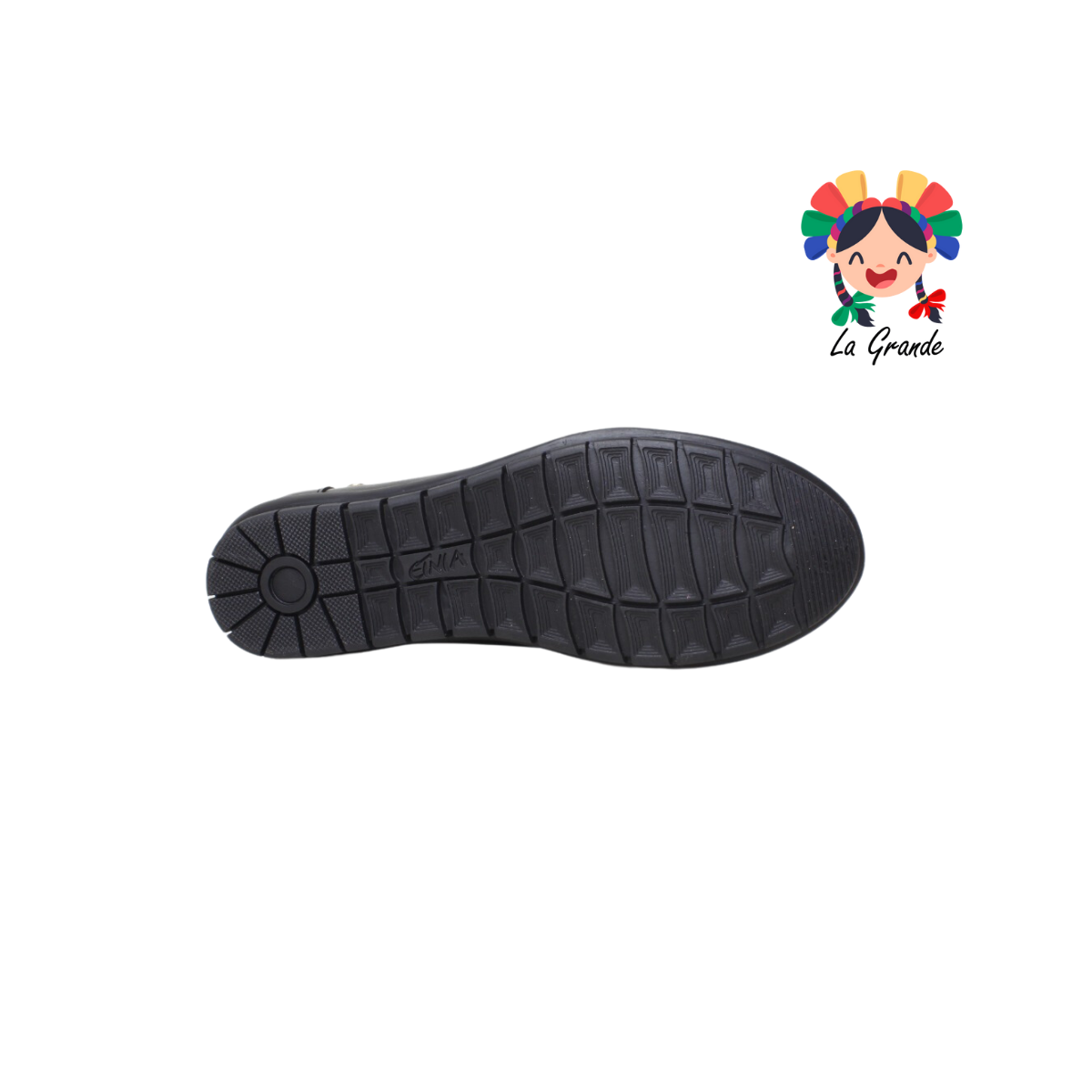 1419 ETNIA negro zapato casual bajo de dama