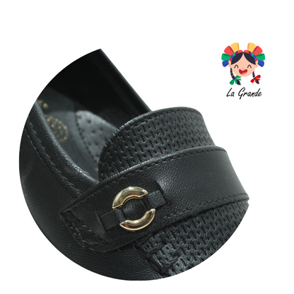 1433 ETNIA negro Zapato casual para dama