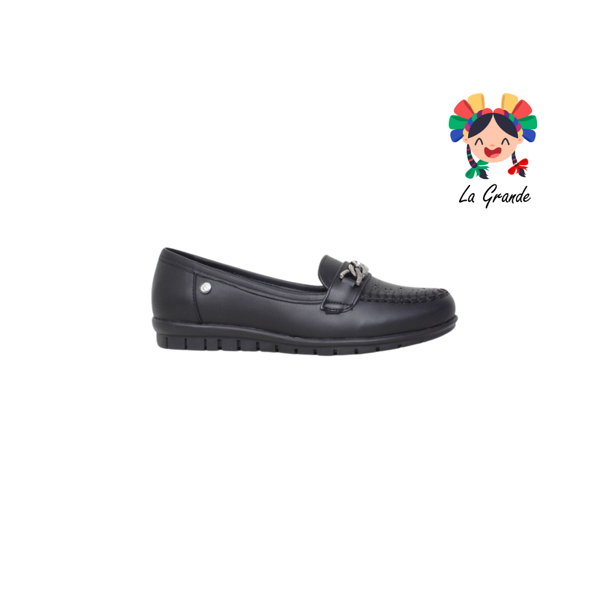 1467 ETNIA negro zapato casual para dama