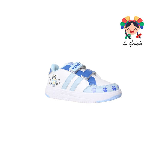 150 PICHUS Blanco Cielo Sint Tenis Choclo con Velcro para Niña