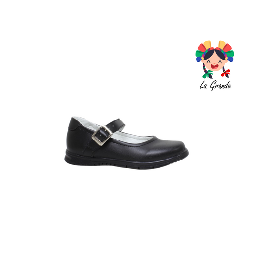 1520 DOMINIQ Negro Zapato escolar Infantil Para Niña y dama