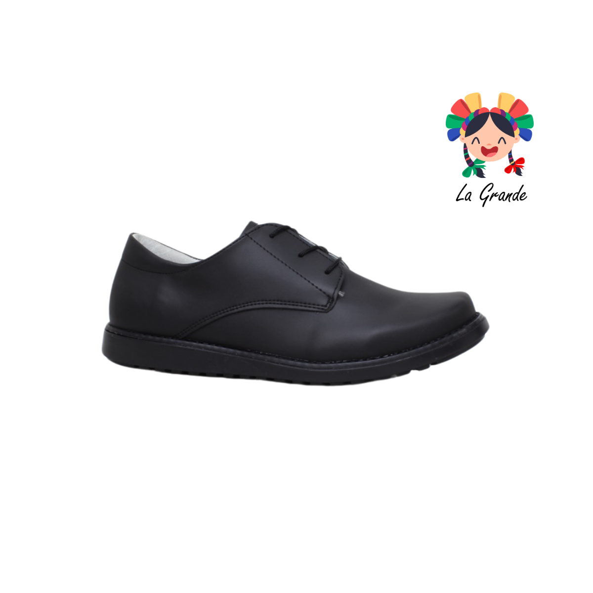 1532 DOMINIQ Negro Zapato Escolar para Dama