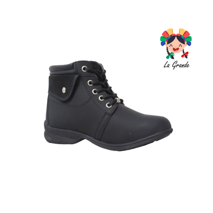 16001 RODRISAN Negro Dutty Bota Casual para Dama