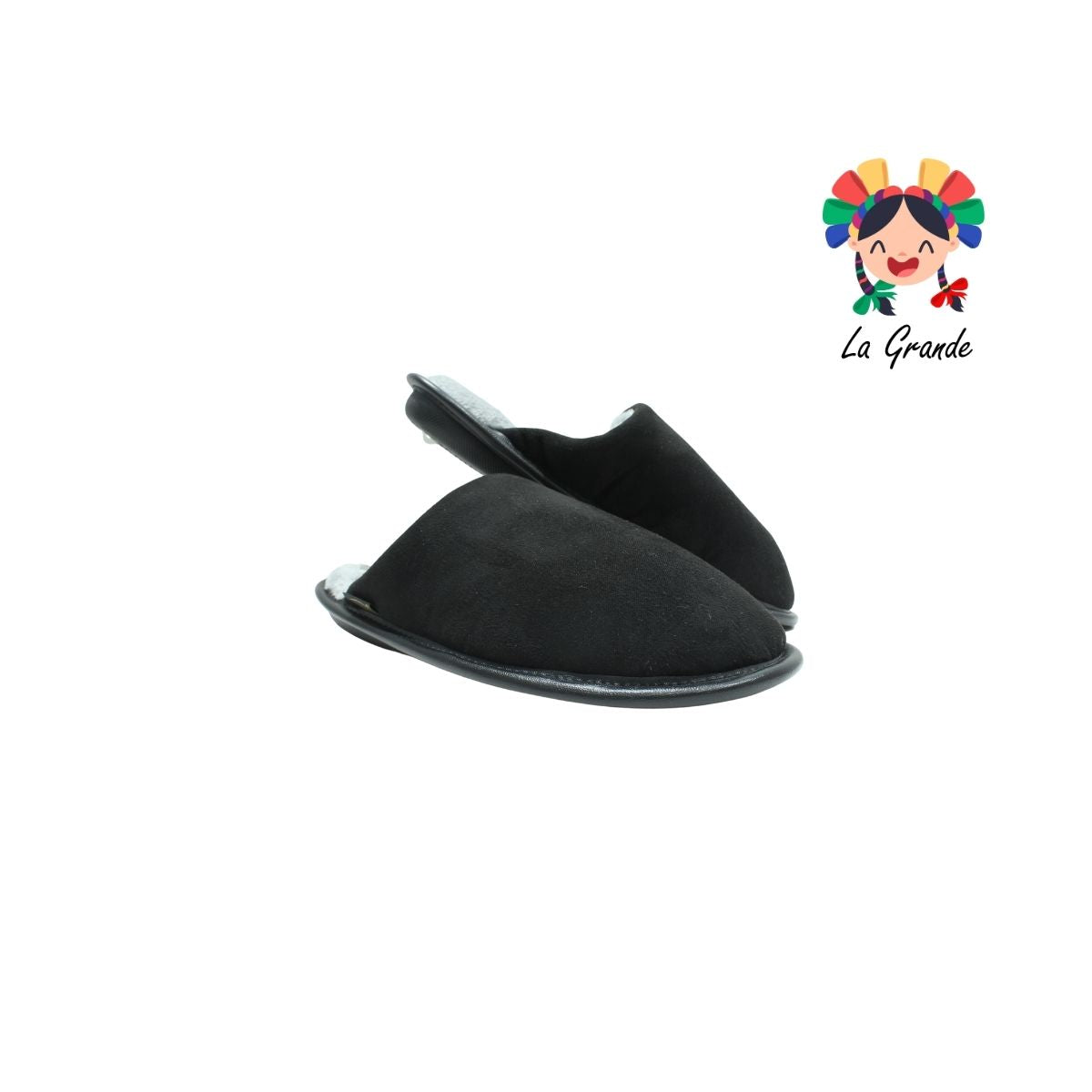 16048 STHAL negro pantufla para caballero