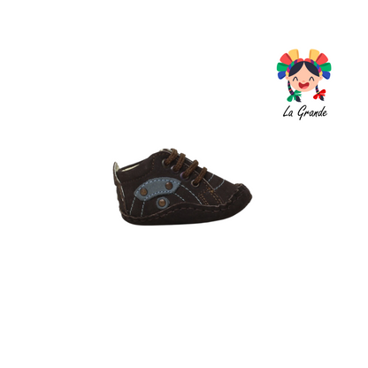 168 ABC Chocolate Mezclilla Zapato para Bebé