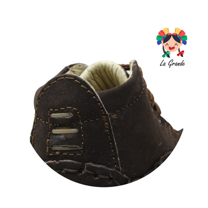 168 ABC Chocolate Mezclilla Zapato para Bebé