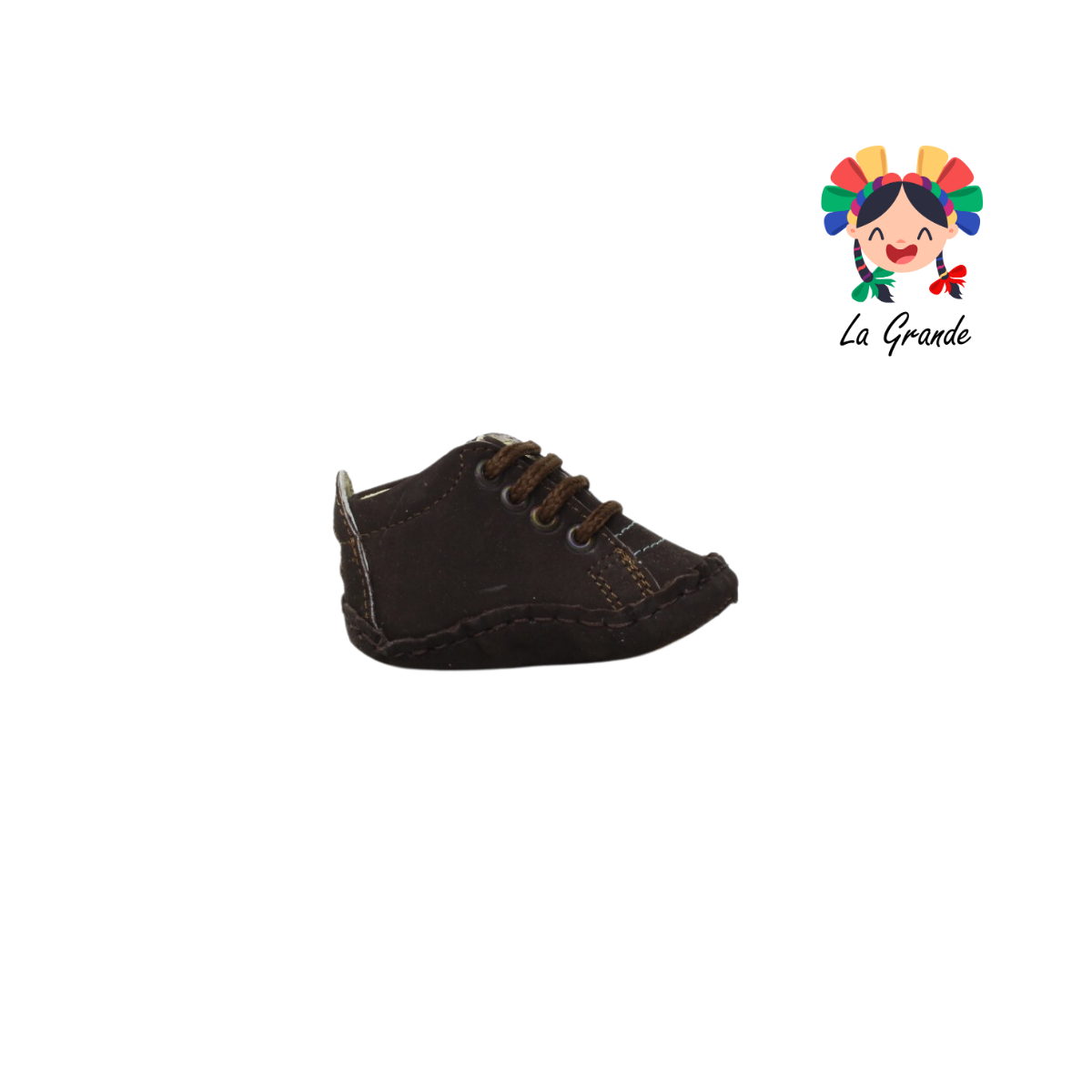 168 ABC Chocolate Mezclilla Zapato para Bebé