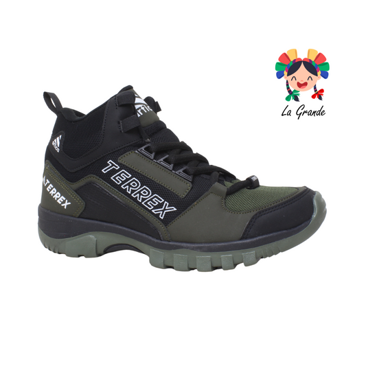 170 TERREX Militar Negro montaña Unisex Dama, Joven y Caballero