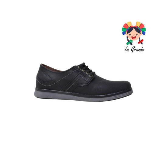 1834 NOZIVO Negro zapato casual para joven