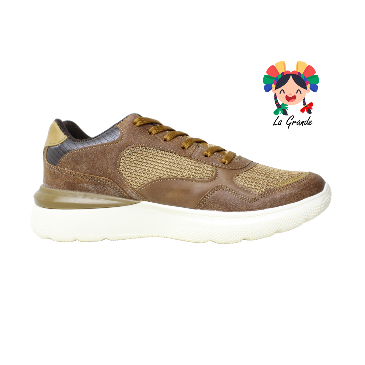 845 MAKKENA Camel Tenis Casual Sint  para Caballero