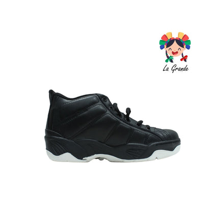 2008 BOOSTER negro tenis de bota casual joven dama y caballero