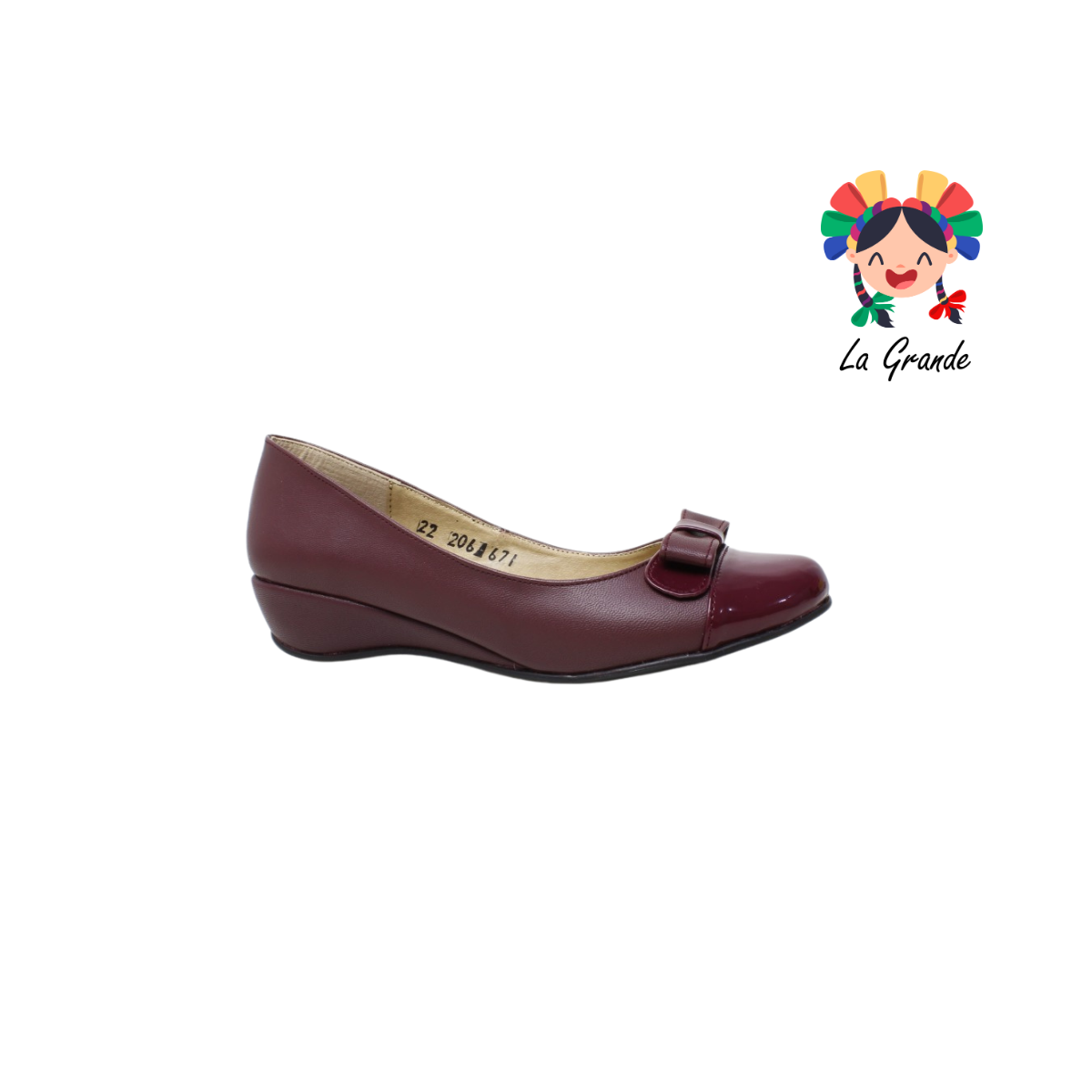 206 D' ANGELES Vino Sint Zapato Casual para Dama