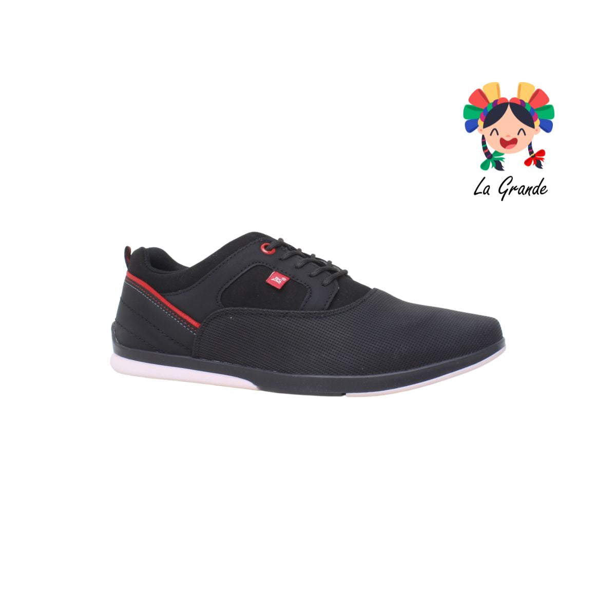 207 RODRISAN Negro Sint- Volcano zapato casual para Niño, Joven y Caballero