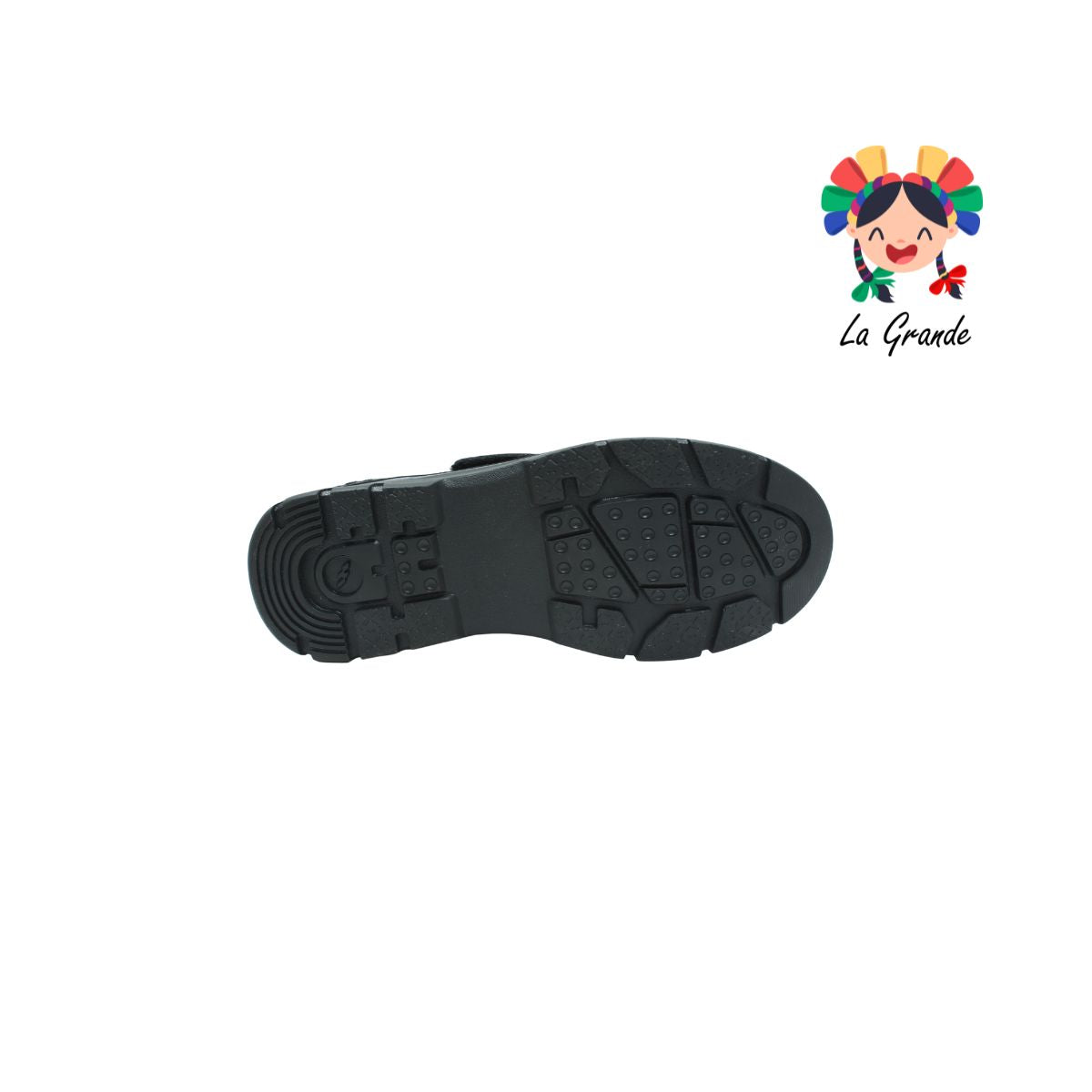 23302 YUYIN negro zapato escolar antiderrapante con velcro para joven