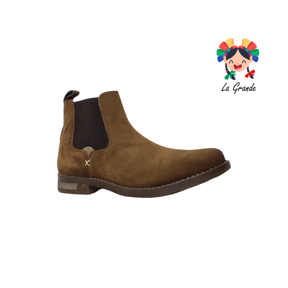 2351  CUSTOM Ferrero Gamuza Botin para Caballero