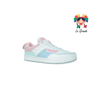 236 BOOST Blanco Rosa Cielo Sint  Tenis Casual para Dama