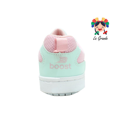 236 BOOST Blanco Rosa Cielo Sint  Tenis Casual para Dama