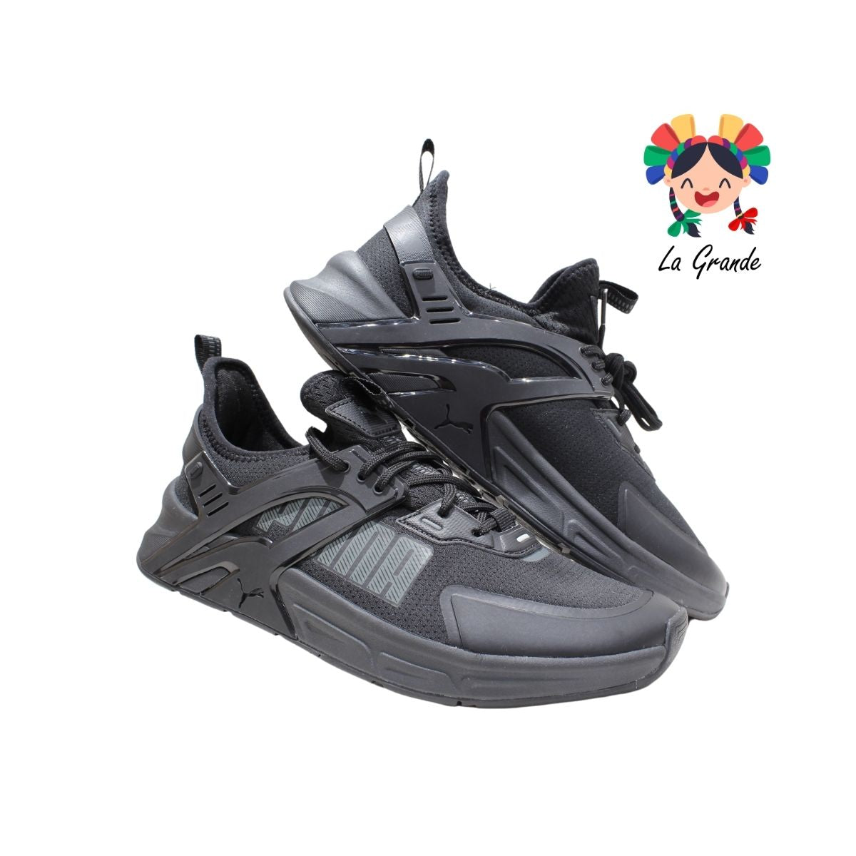 PACER PUMA Negro Tenis Importados Originales Caballero