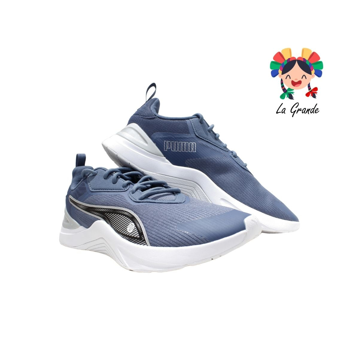 INFUSION PUMA Bco Azul Gris Tenis Importados Originales para Caballero