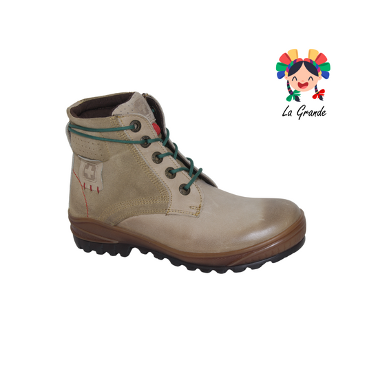 2710 SWISSBRAND Arena Piel  bota Casual para Dama y Joven