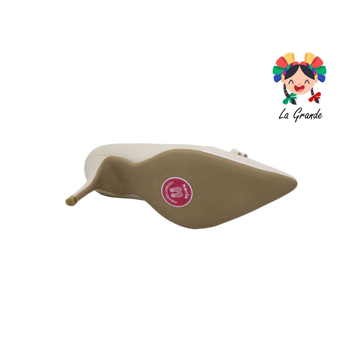 2976 YAELI FASHION Beige Zapatilla para Dama