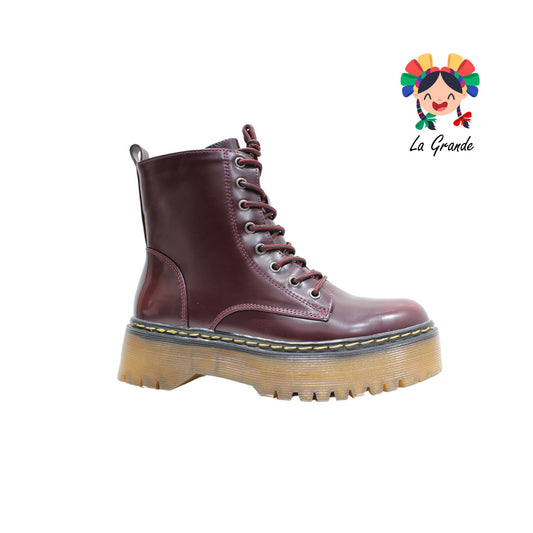 3293 GOODYEAR Vino bota militar plataforma casual para dama y joven